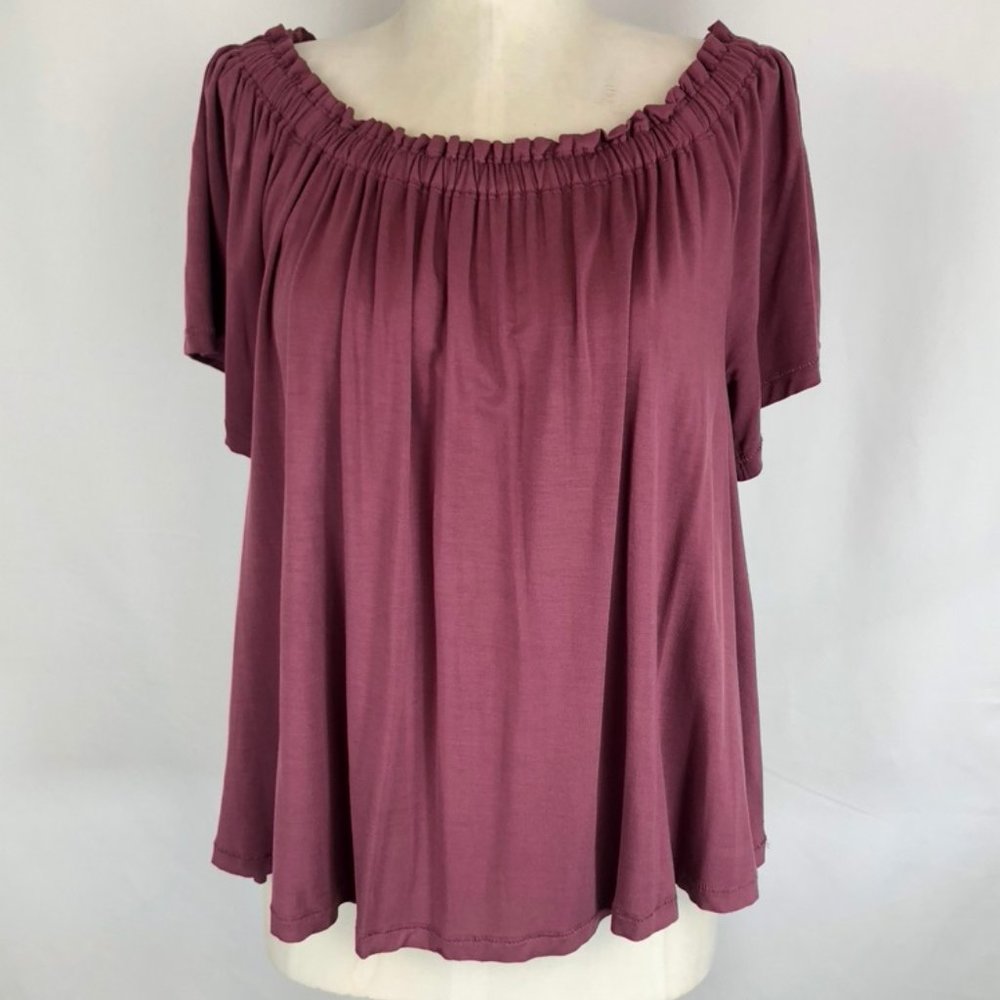 Aritzia Wilfred Sartre Off the Shoulder Top